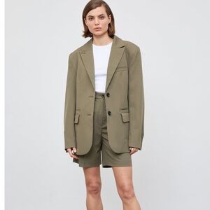 Olive Women's Bermuda Shorts